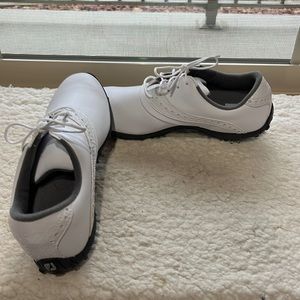Foot joy golf shoes. Size 7 1/2.  Soft spikes. LoPro collection.